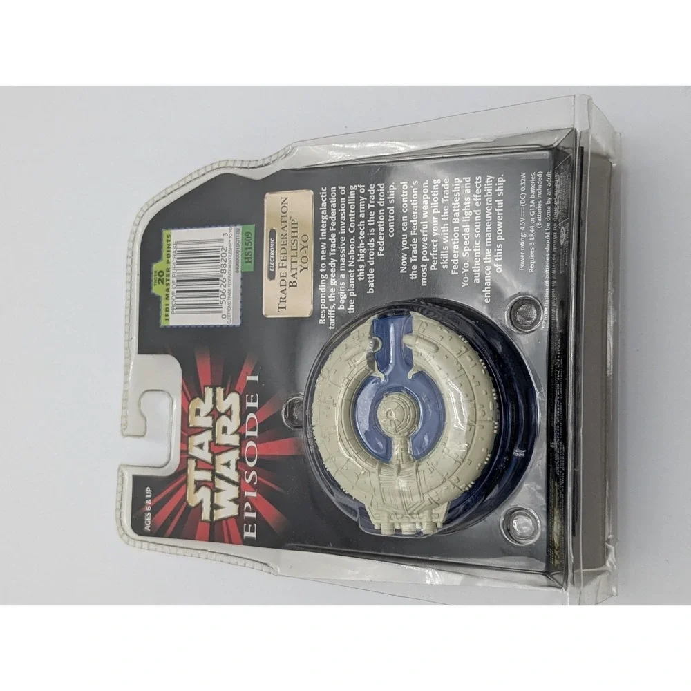 STAR WARS Episode 1 Trade Federation‎ Battleship Yo-Yo. 1999 Tiger Electronics.